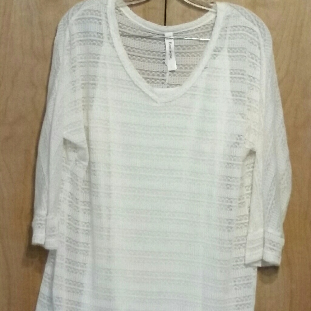 Sweater lightweight with tank Size L